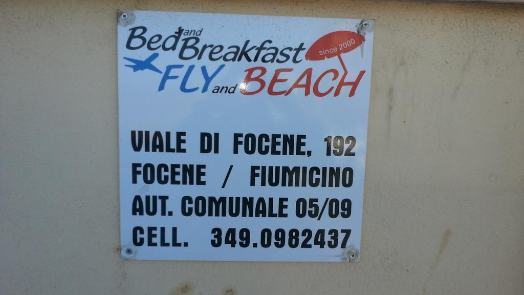 Bb Fly And Beach Fiumicino Exterior photo